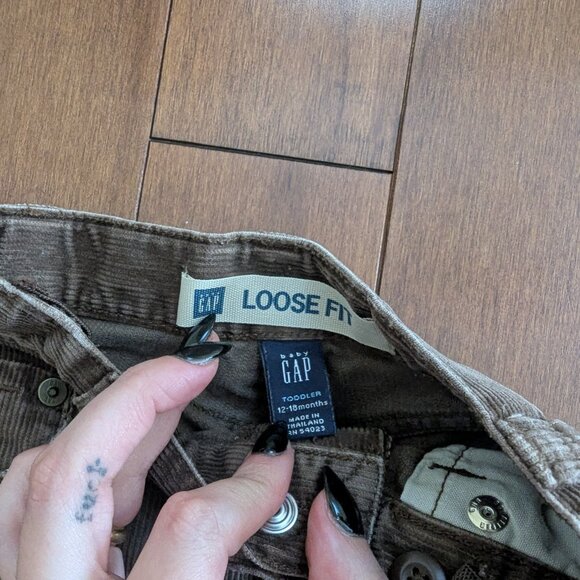 3/$20 KIDS GAP VINTAGE CORDUROY PANTS - Picture 4 of 4